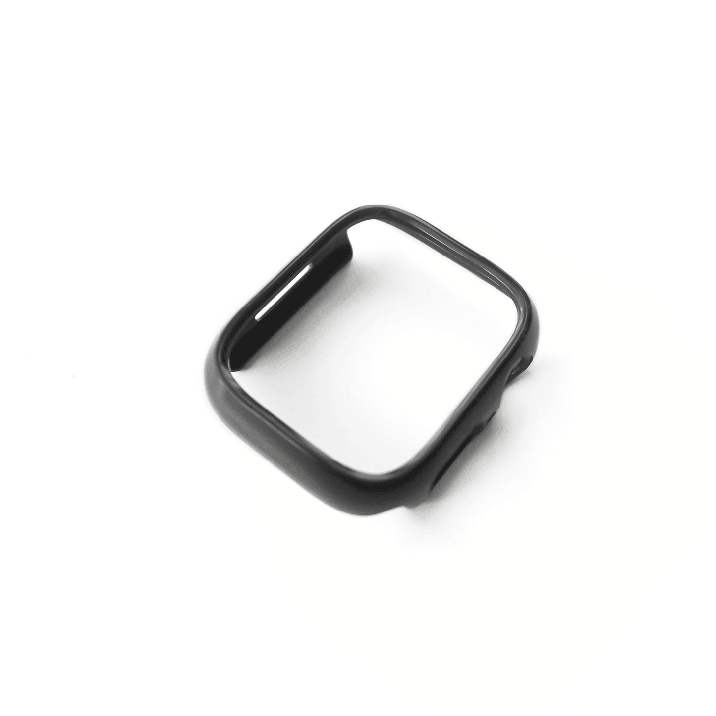 Bright Apple Watch Bumper in Black, side view