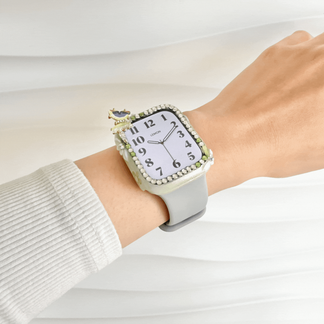 Butterfly Apple Watch Screen Protector - Mint