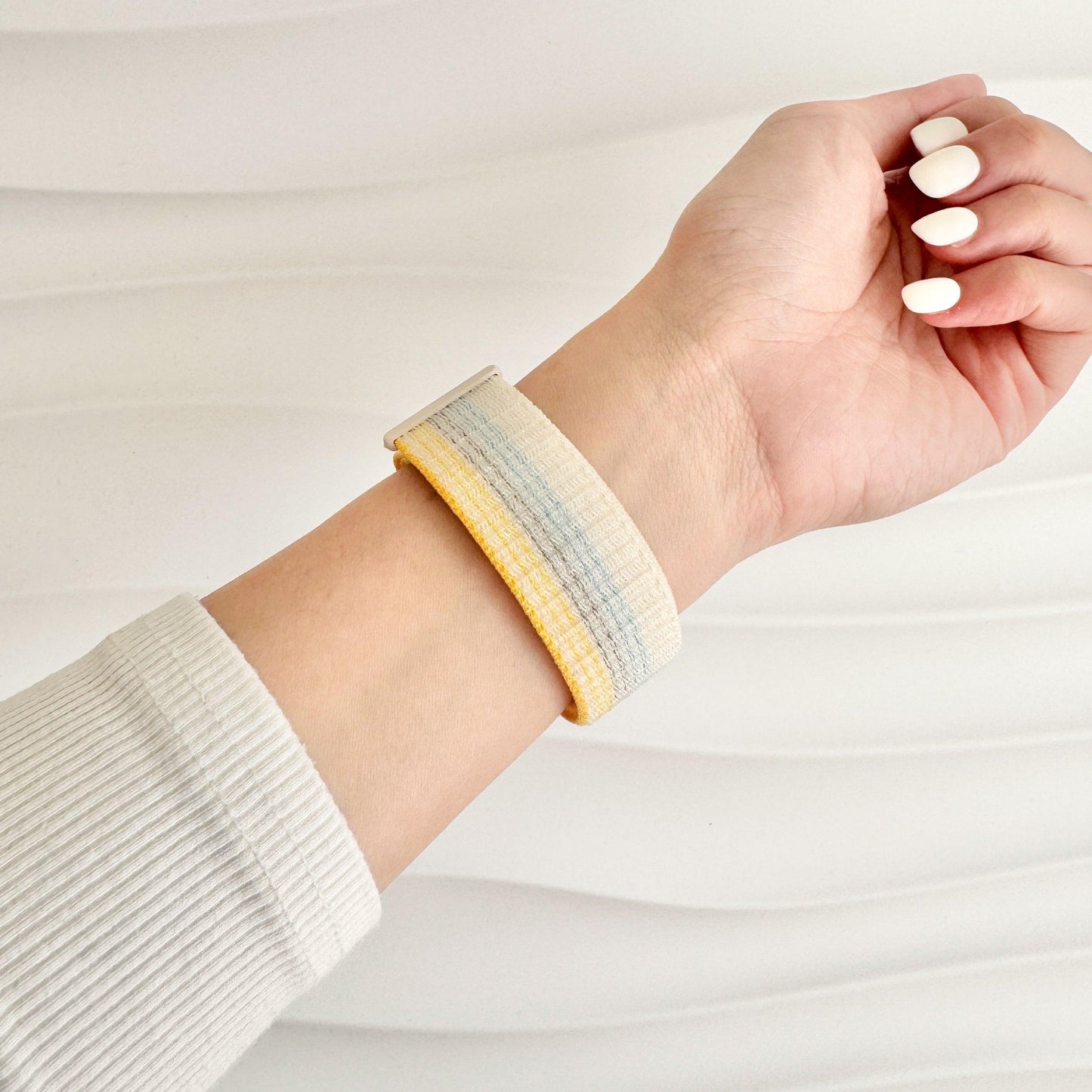 Soft Nylon Apple Watch Loop - Yellow