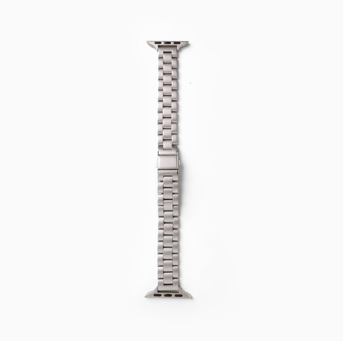 (St-Steel) Slim Oyster Apple Watch Band - Starlight