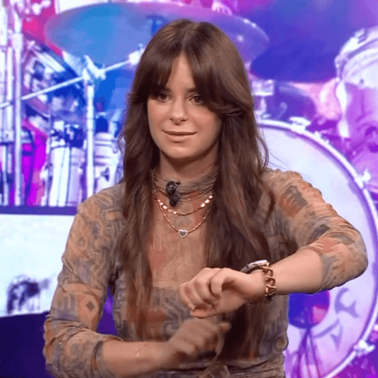 Poppy Reid, Editor in Chief at The Brag Media, was spotted wearing Lemon Straps' jewelry Apple Watch band during her interview at The Today Show