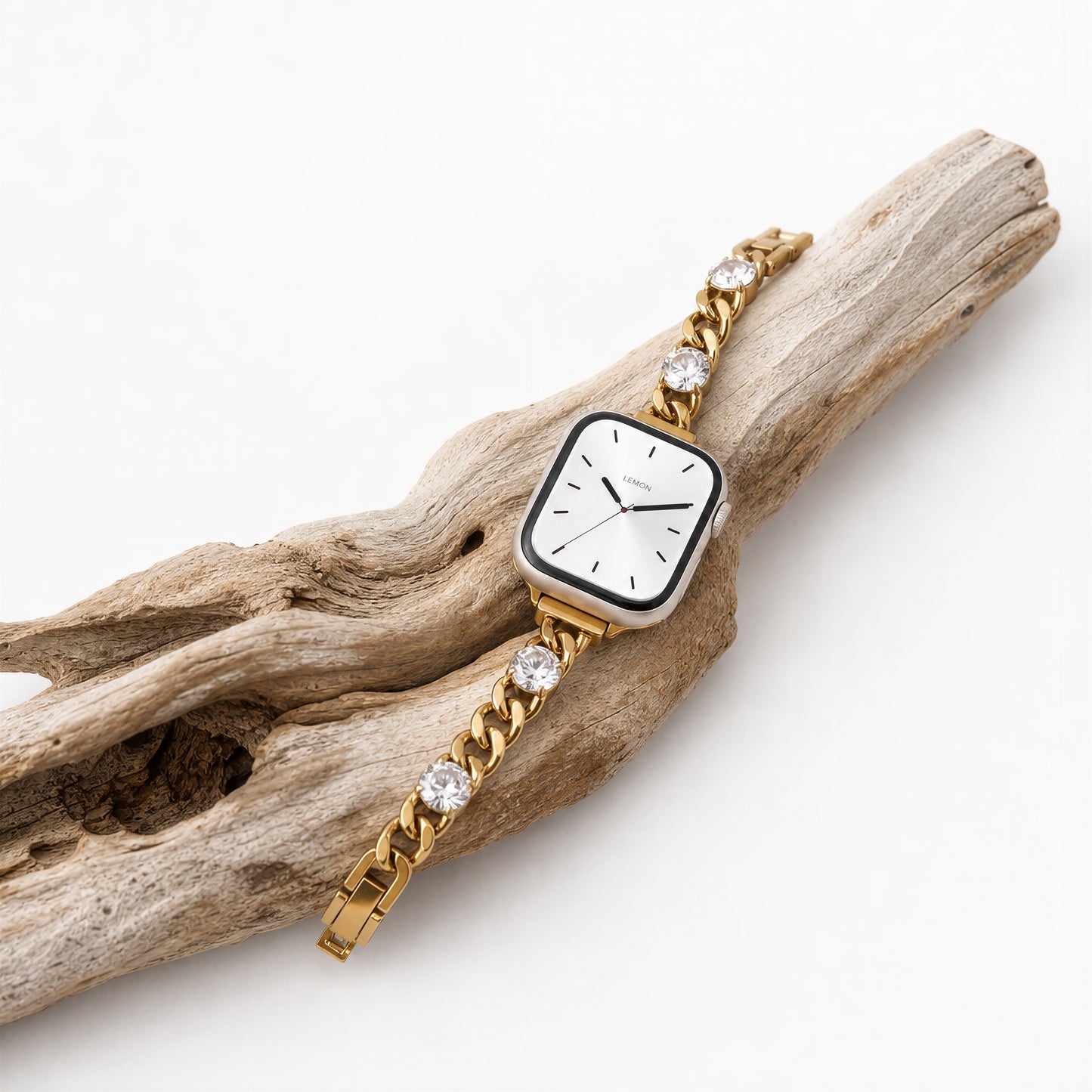 (St-Steel) Blossom Apple Watch Bracelet - Gold