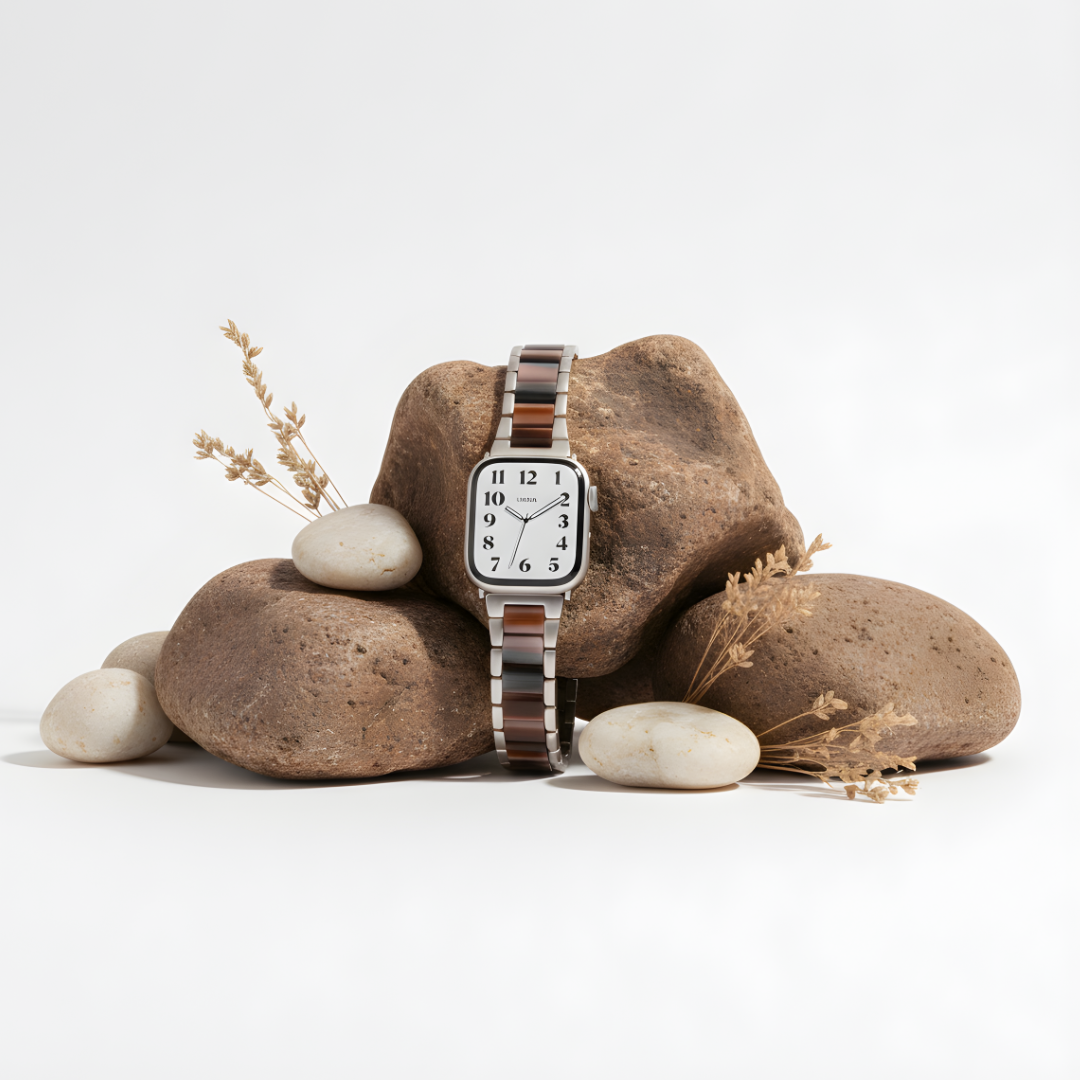 Natural Apple Watch Strap - Earth Tone