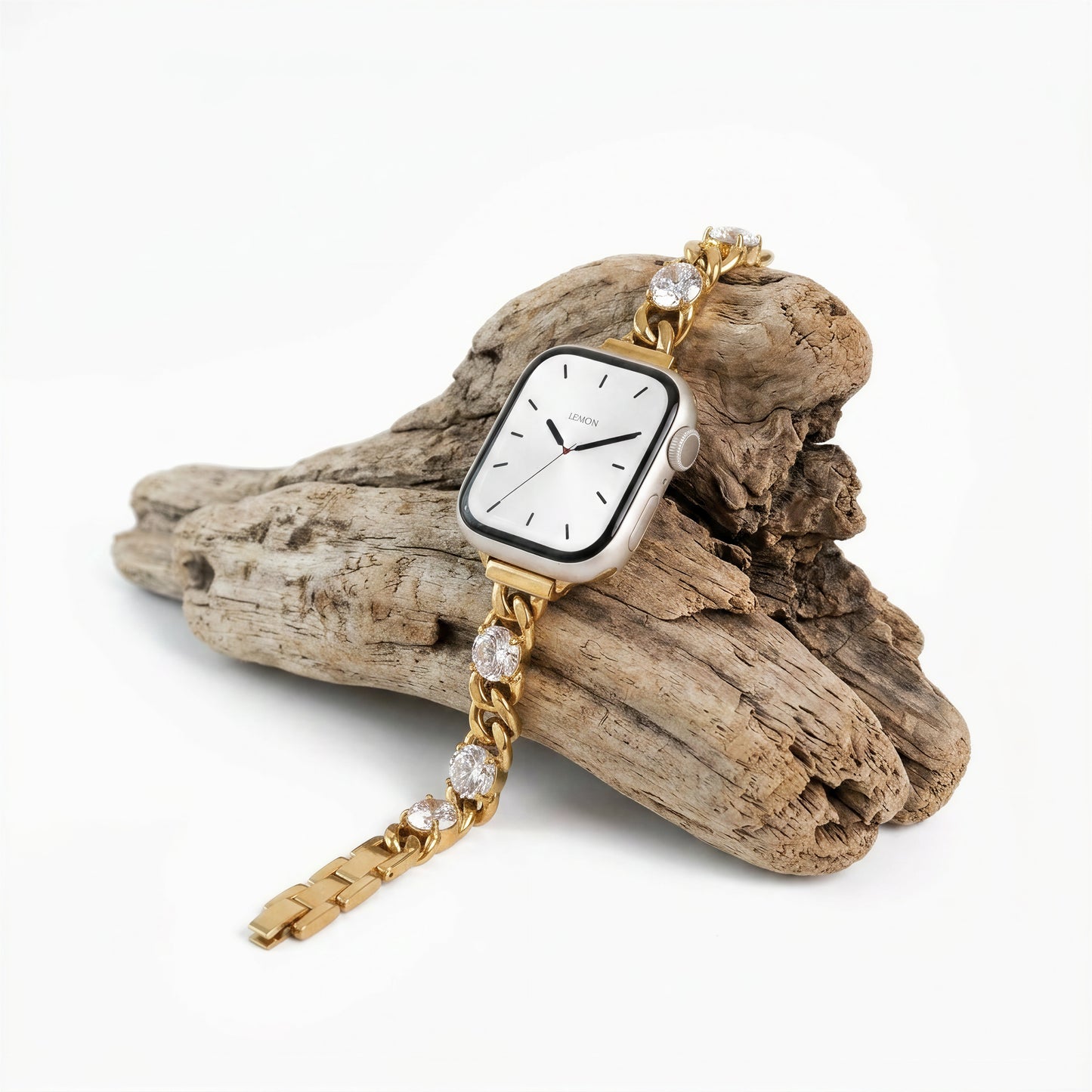 (St-Steel) Blossom Apple Watch Bracelet - Gold