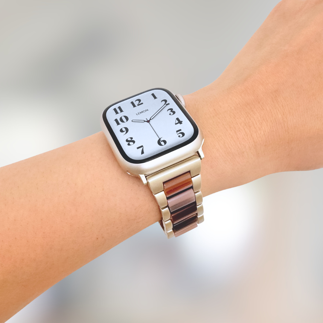 Natural Apple Watch Strap - Earth Tone