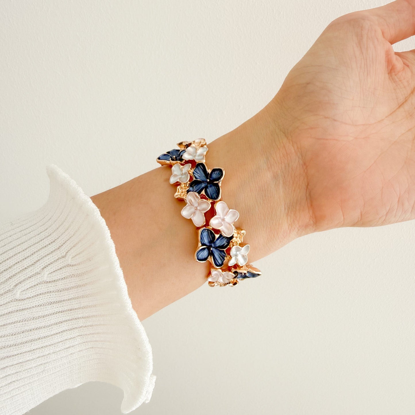 Bloom Apple Watch Bracelet - Blue