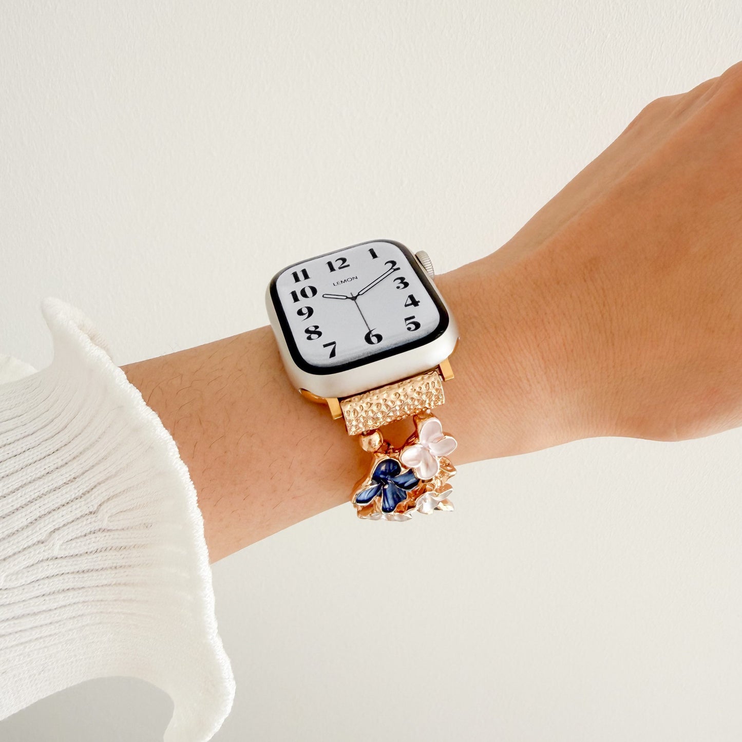 Bloom Apple Watch Bracelet - Blue