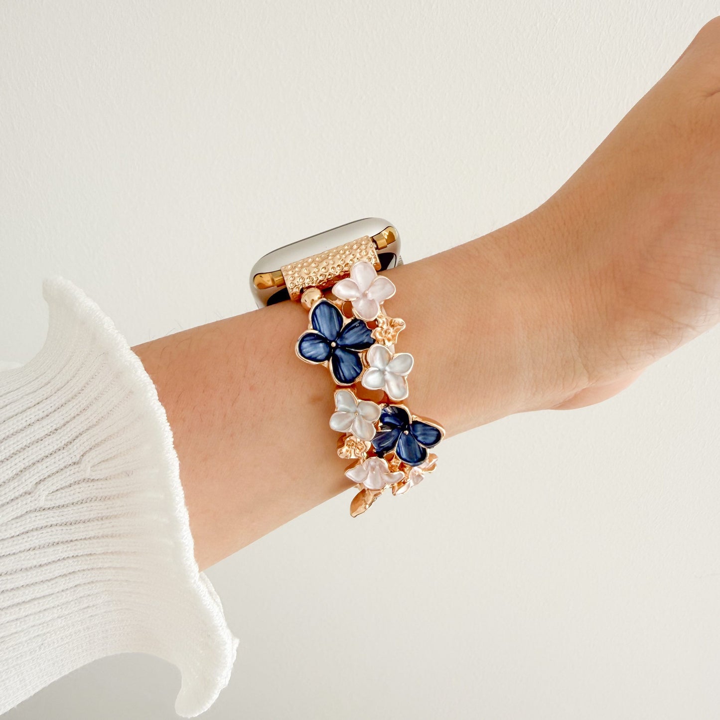 Bloom Apple Watch Bracelet - Blue
