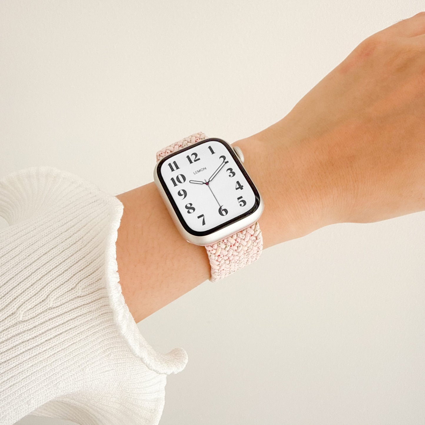 クラウドナイロン Apple Watch バンド - 桜