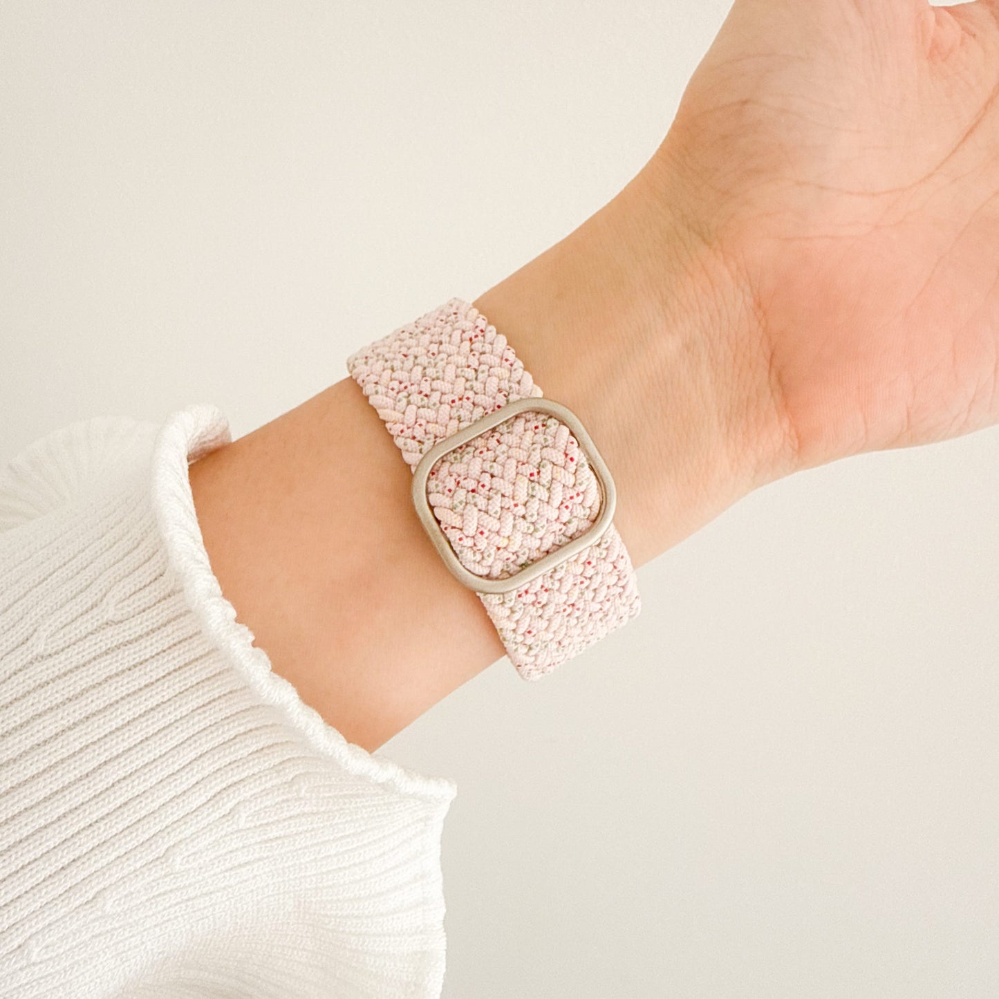クラウドナイロン Apple Watch バンド - 桜