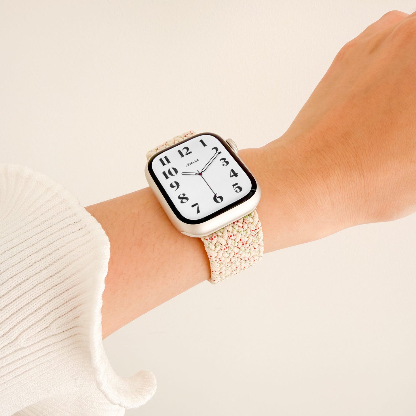 Cloud Nylon Apple Watch Band - Spotted Starlight
