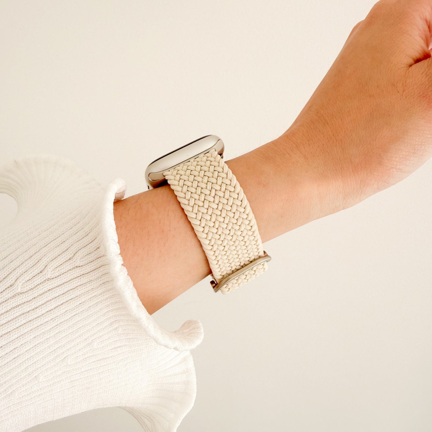 クラウドナイロン Apple Watch バンド - スターライト