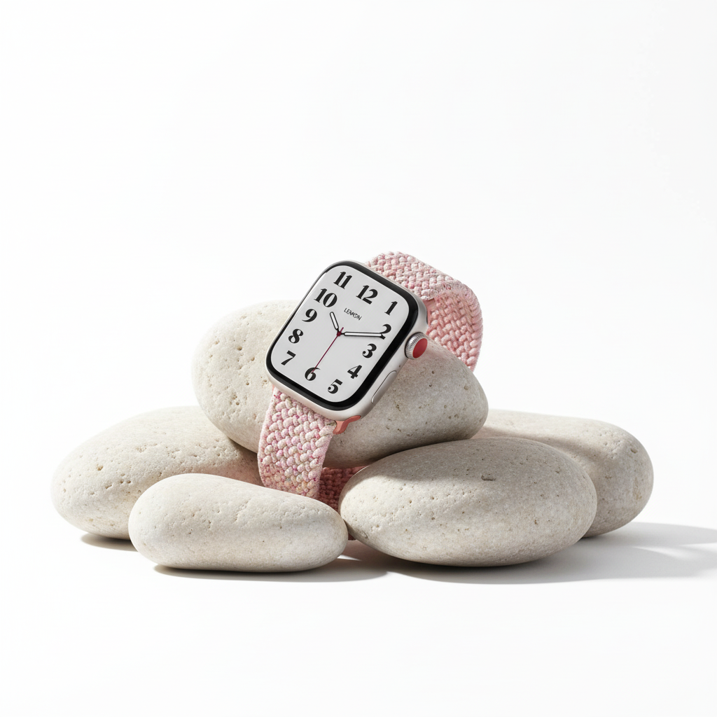 Cloud Nylon Apple Watch Band - Sakura 21