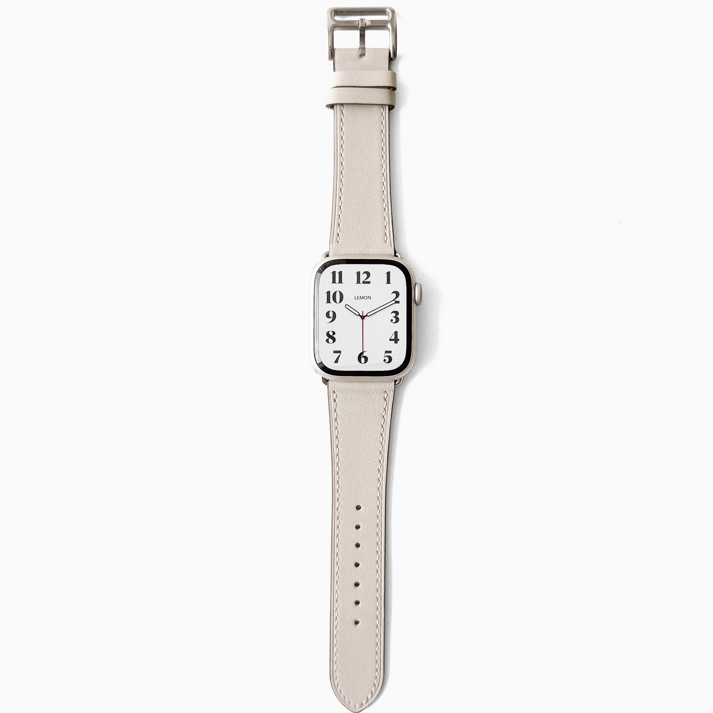 Florence Leather Apple Watch Strap - Starlight