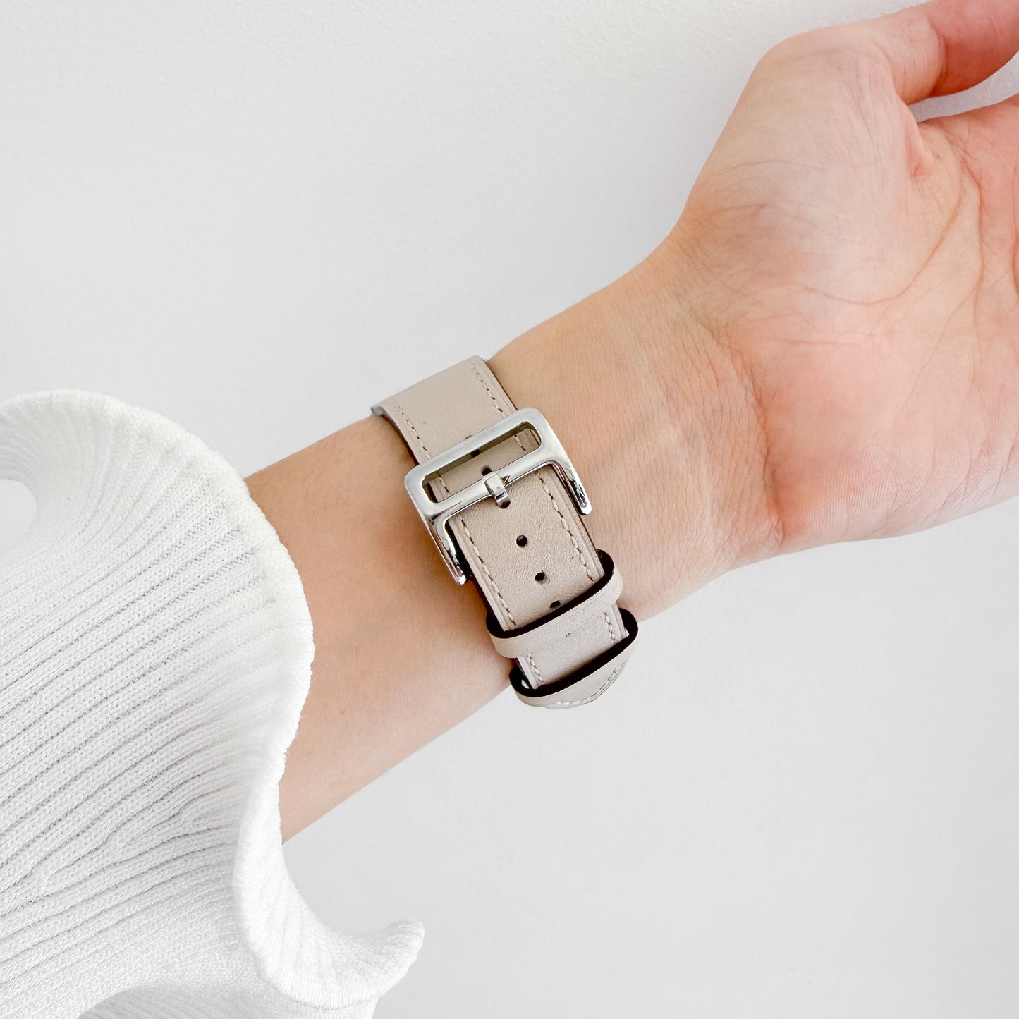 Florence Leather Apple Watch Strap - Starlight