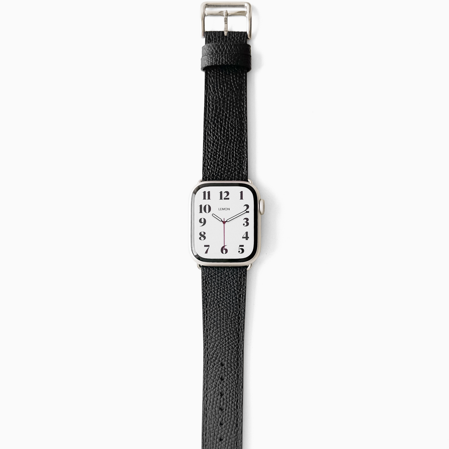 Florence Textured Apple Watch Strap - Black
