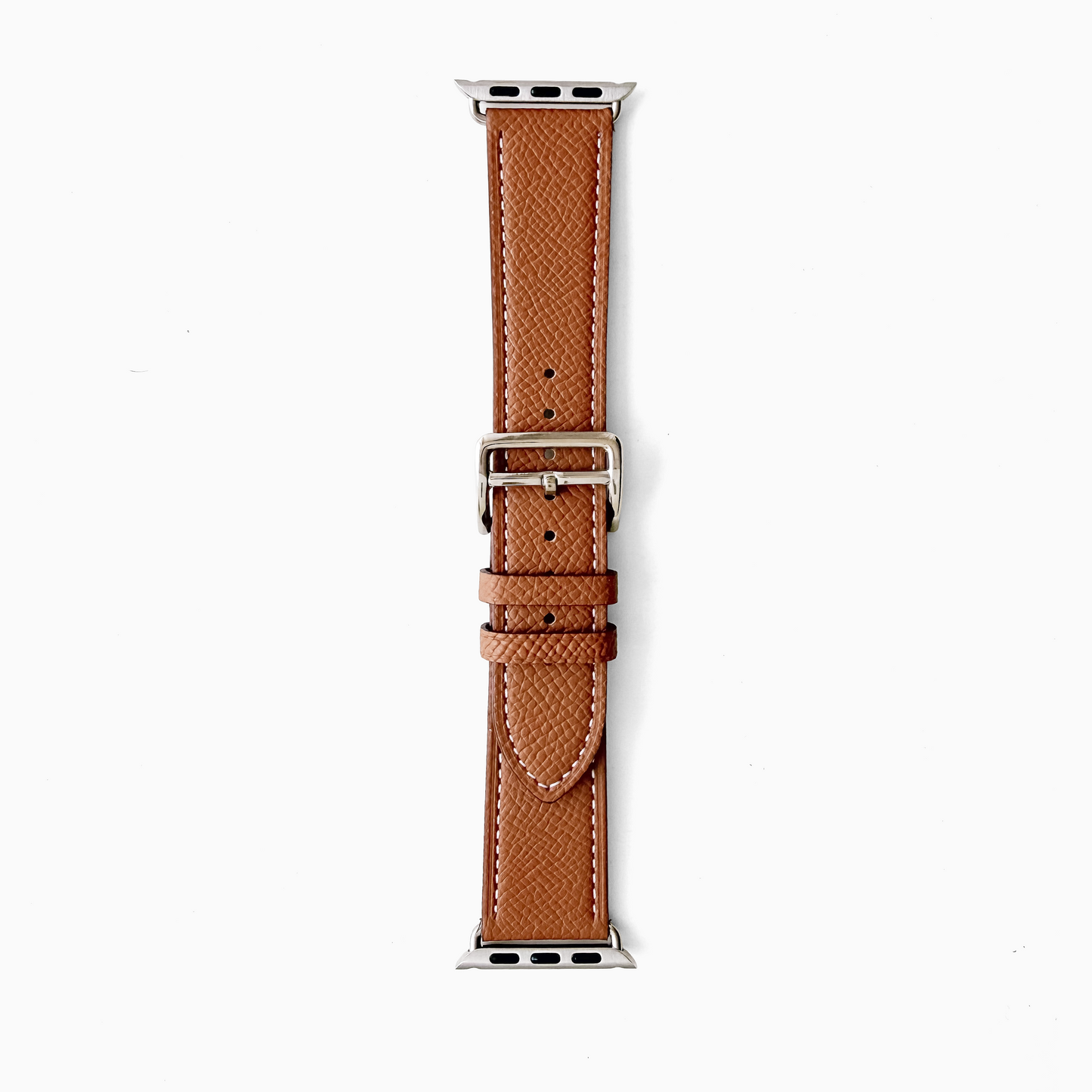 Florence Textured Apple Watch Strap - Brown