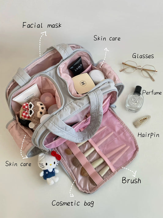 Large Travel Makeup Pouch for Everything