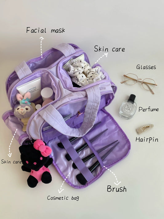 Large Travel Makeup Pouch for Everything