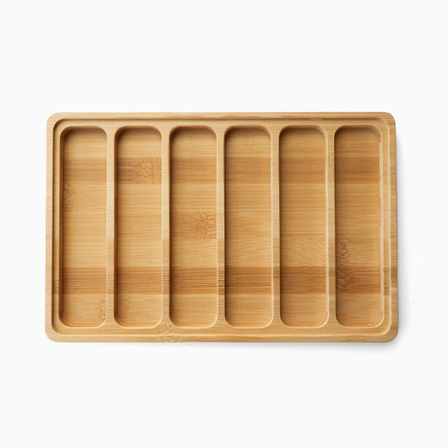 Bamboo Watch Band Display & Storage Plate with Lid (6 slots)