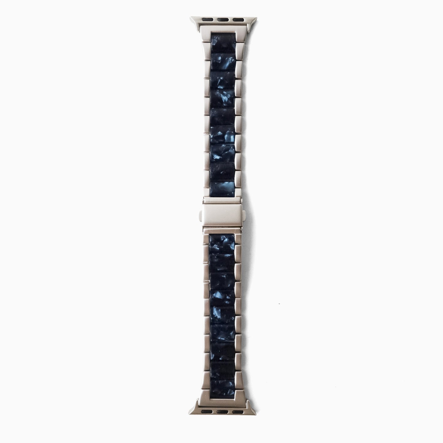 Natural Apple Watch Strap - Midnight Blue