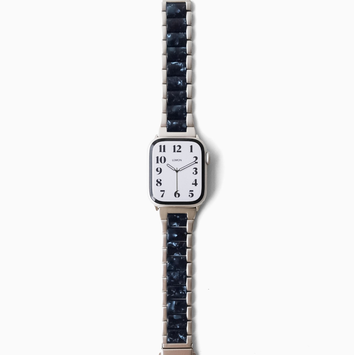 Natural Apple Watch Strap - Midnight Blue