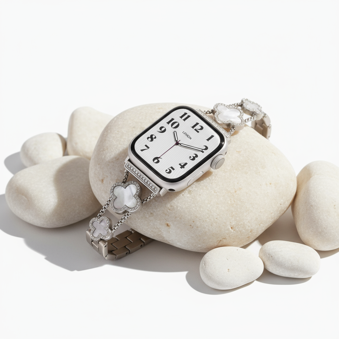 Lucky Clover Apple Watch Bracelet - Starlight 1234