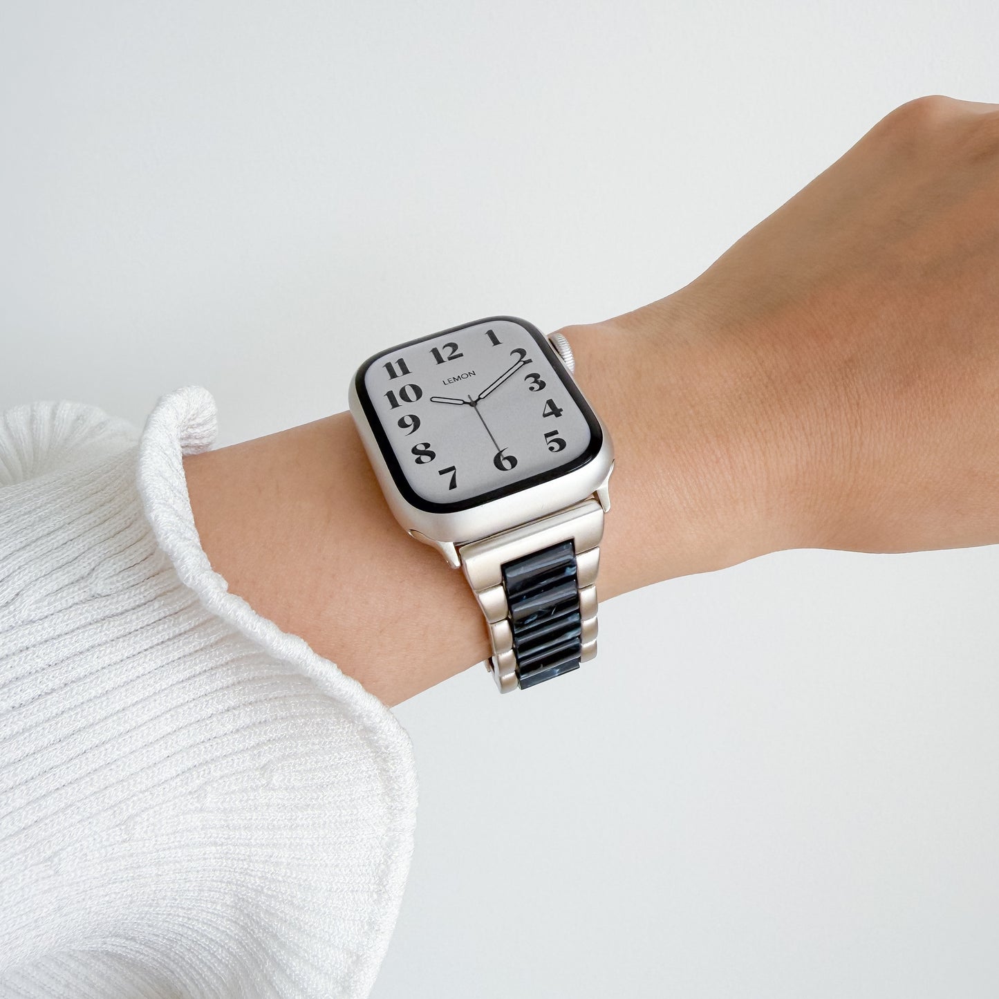 Natural Apple Watch Strap - Midnight