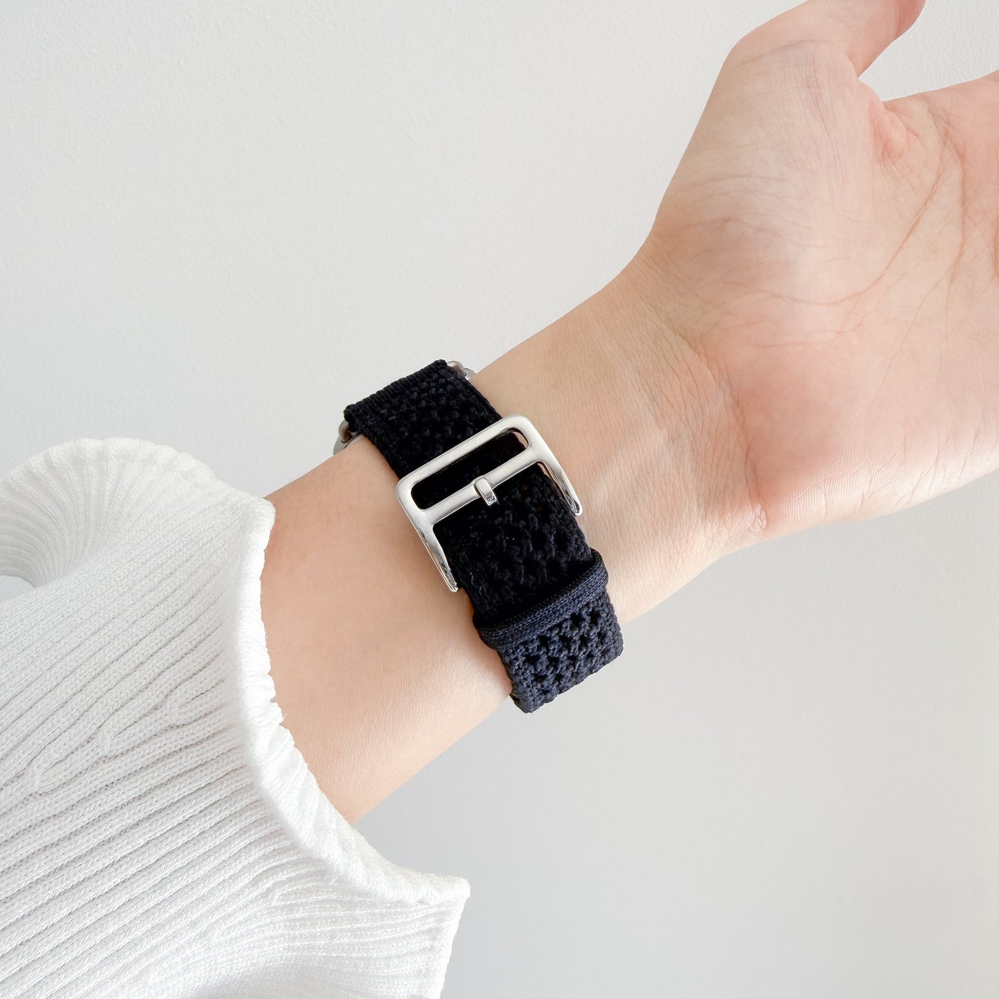 Solene Knit Apple Watch Strap - Navy