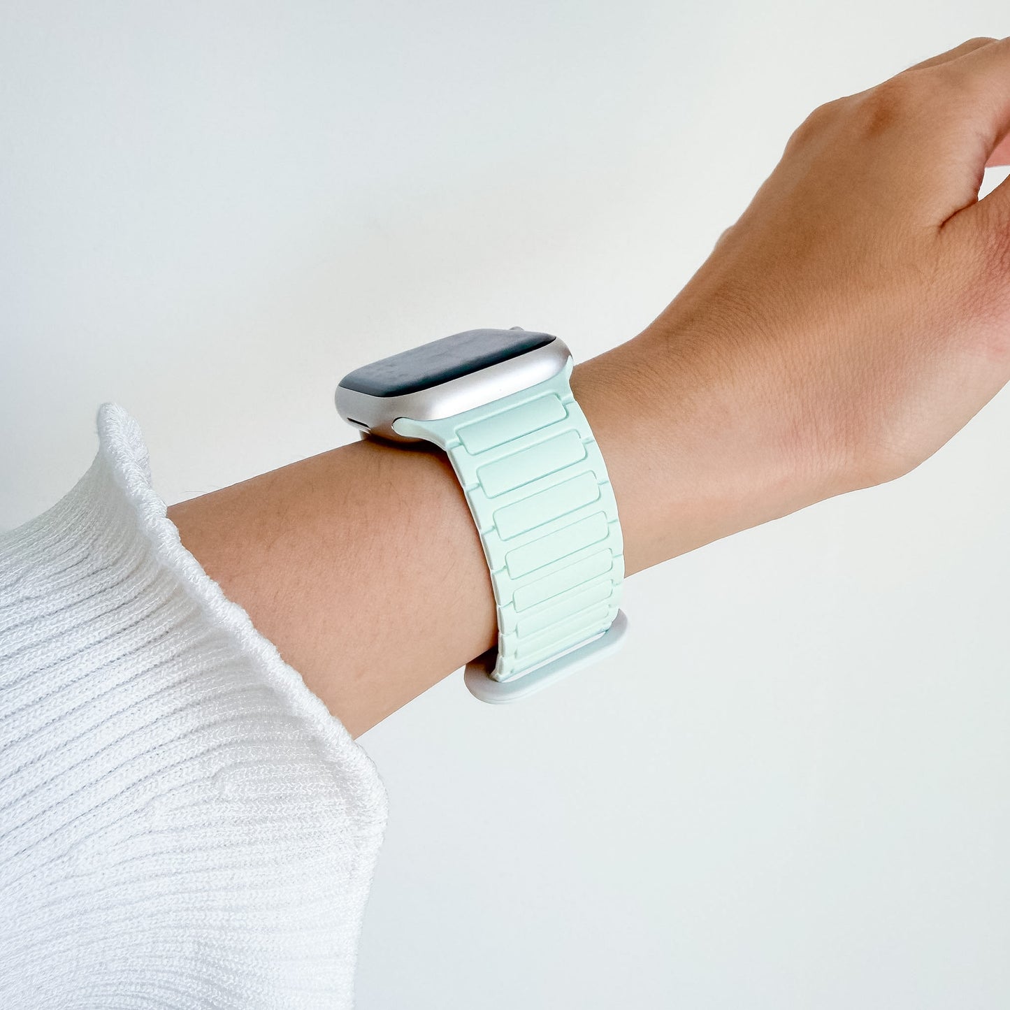 Oyster Magnetic Apple Watch Loop - Mint