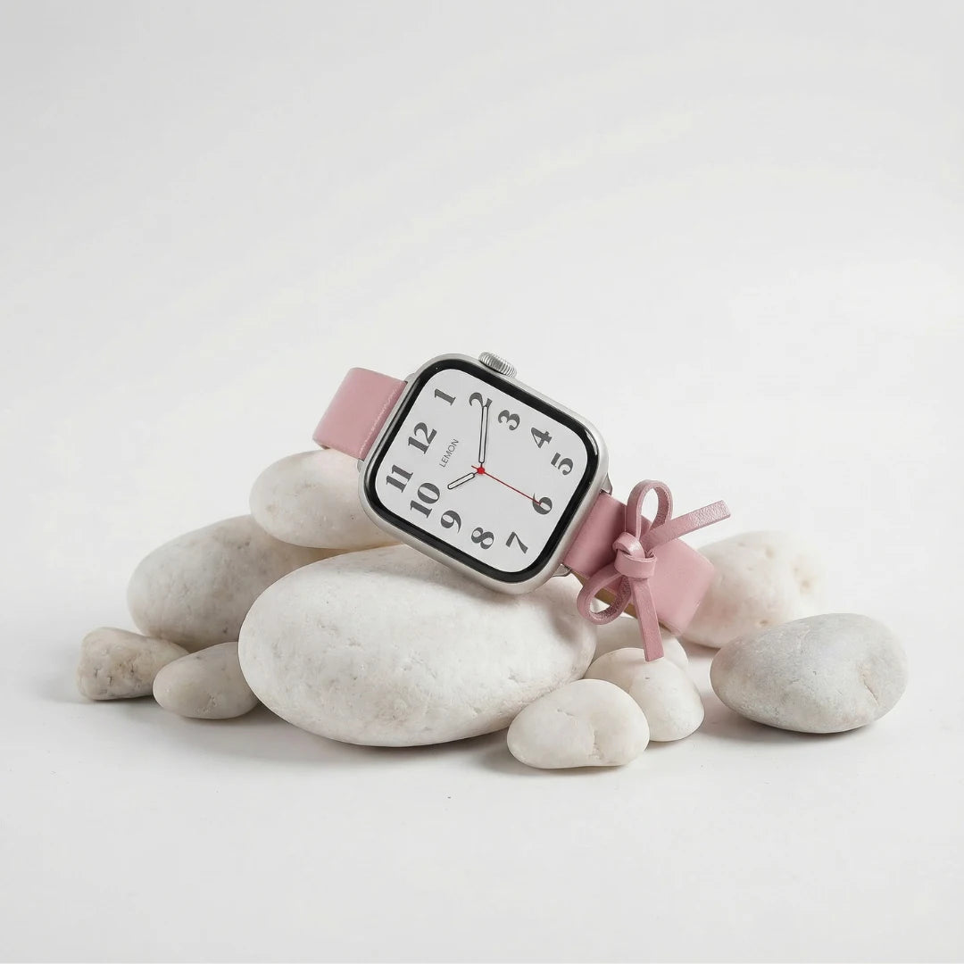 Slim_Coquette_Bow_Leather_Apple_Watch_Strap_-_Pink_1 3