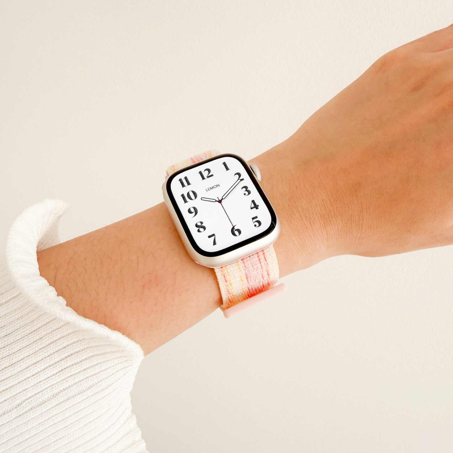 ソフトナイロンApple Watchループ - ケーキ