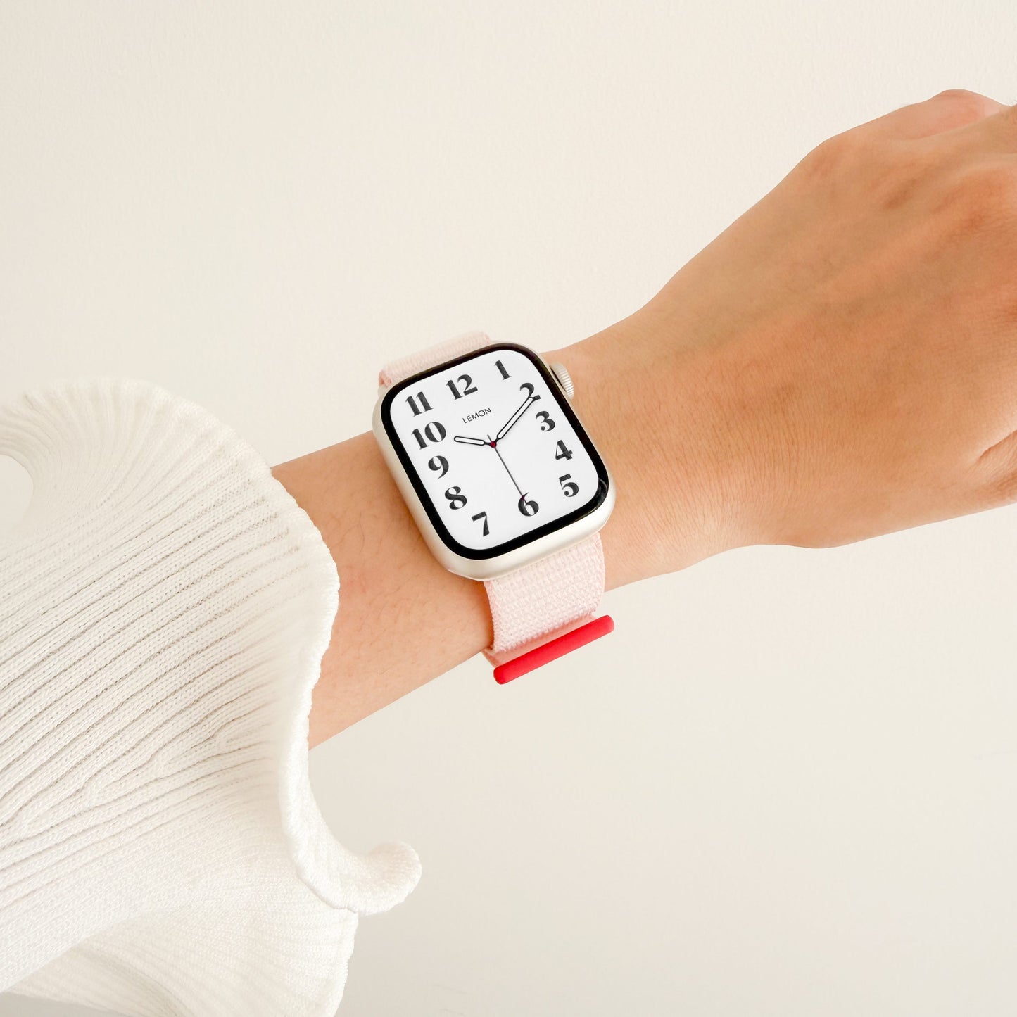 Soft Nylon Apple Watch Loop - Pink