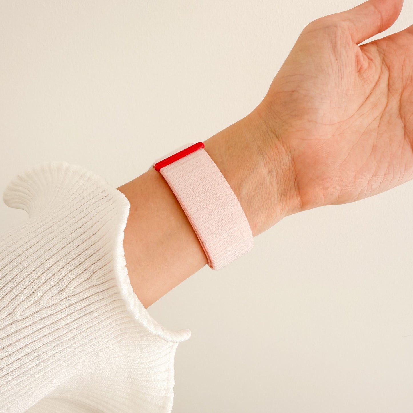 Soft Nylon Apple Watch Loop - Pink