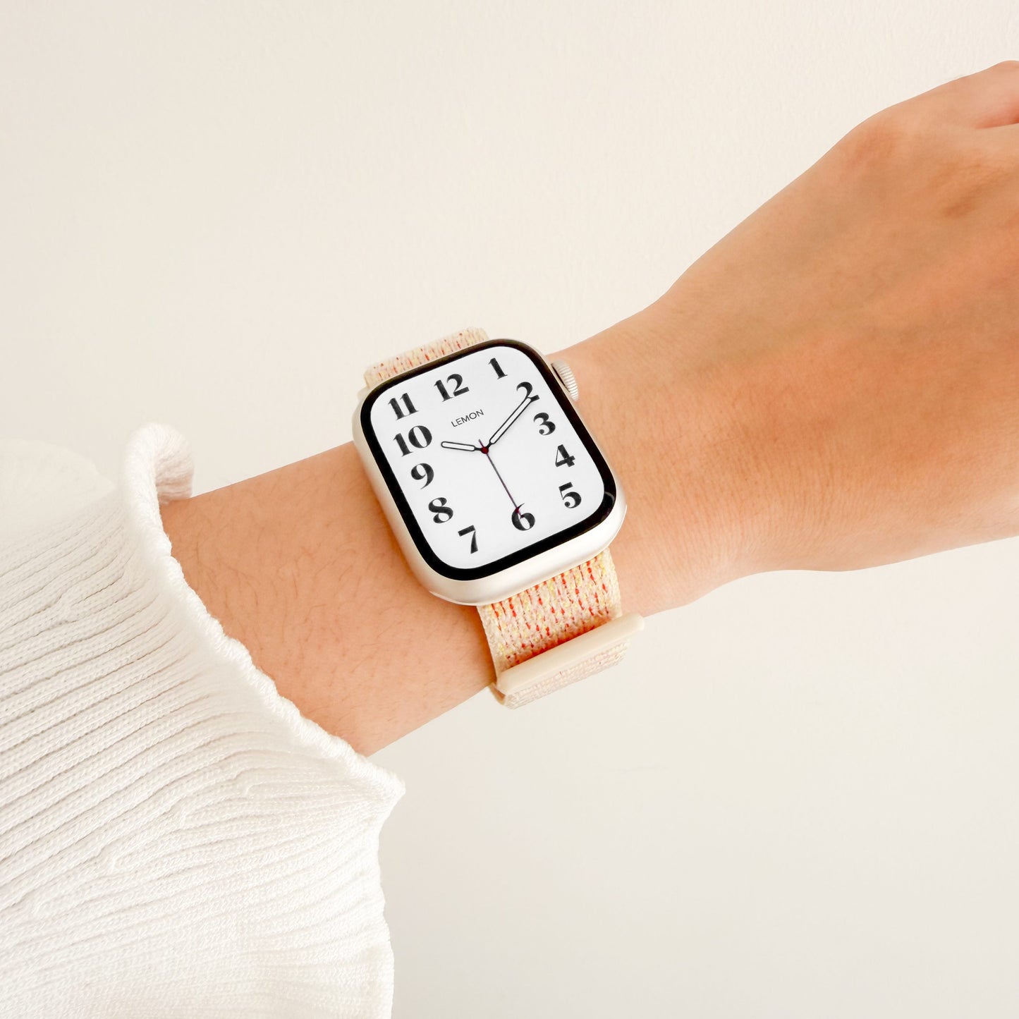 ソフトナイロン Apple Watch ループ - 桜の春