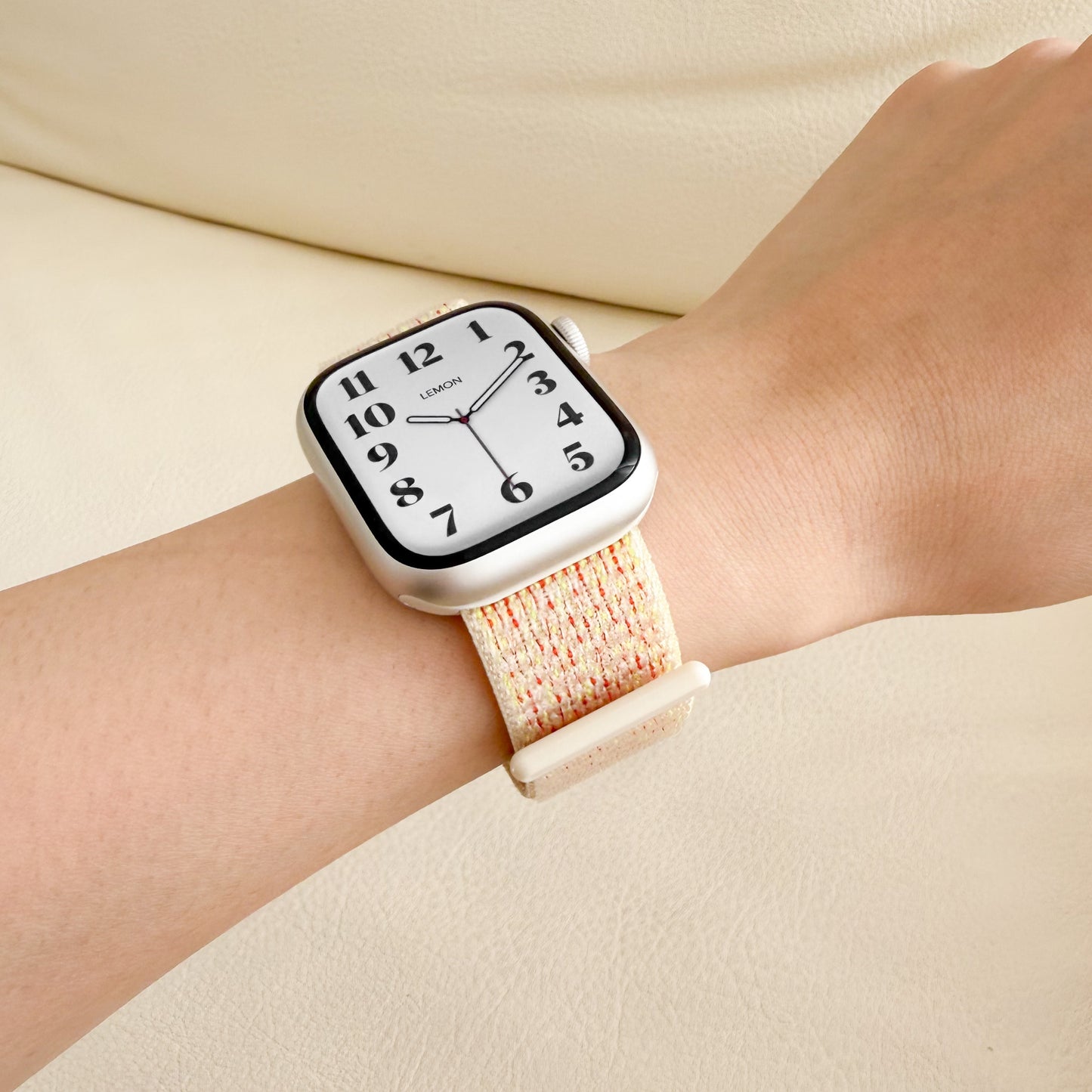 Soft Nylon Apple Watch Loop - Sakura Spring 1