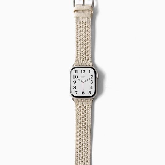 Solene Knit Apple Watch Strap - Starlight 