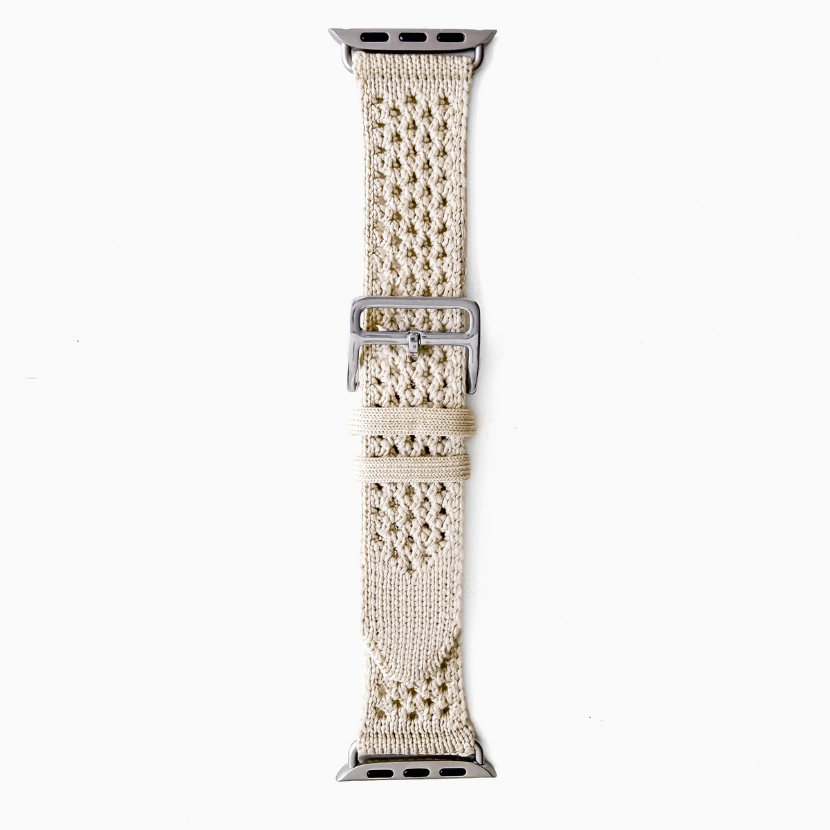 Solene Knit Apple Watch Strap - Beige