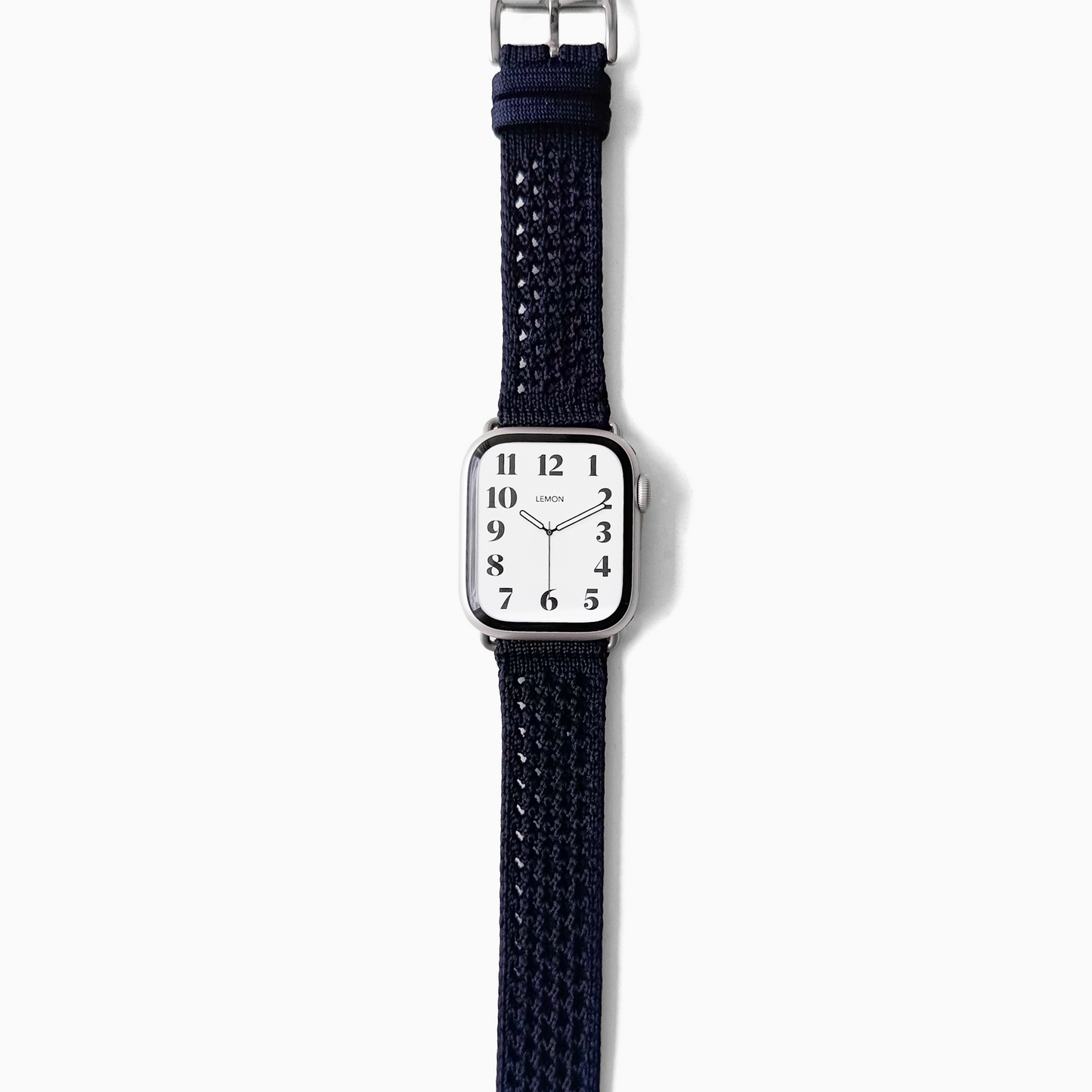 Solene Knitted Apple Watch Strap - Navy 2
