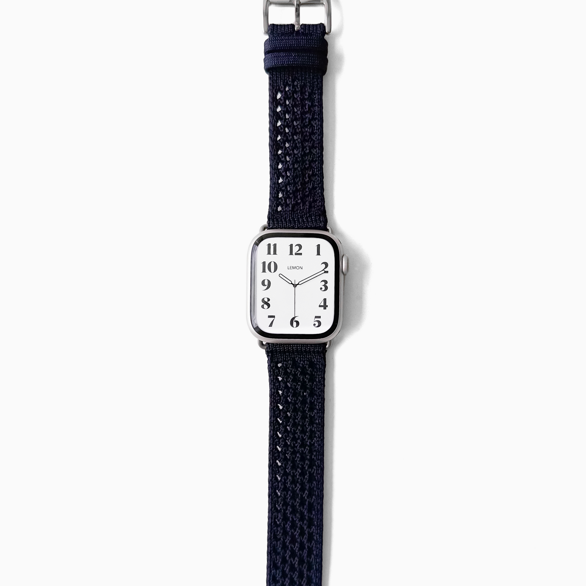 Solene Knitted Apple Watch Strap - Navy 2