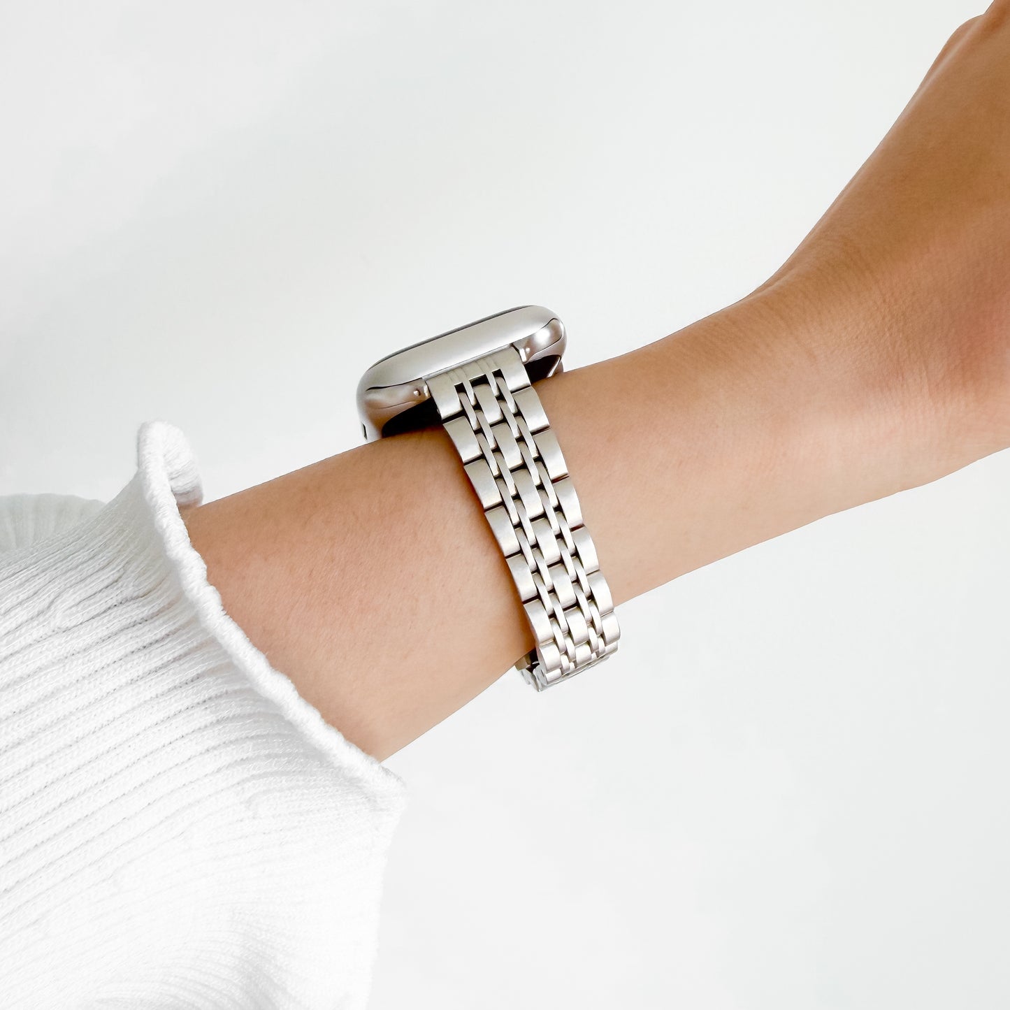 (St-Steel) LEMON Inspiration Apple Watch Strap - Starlight