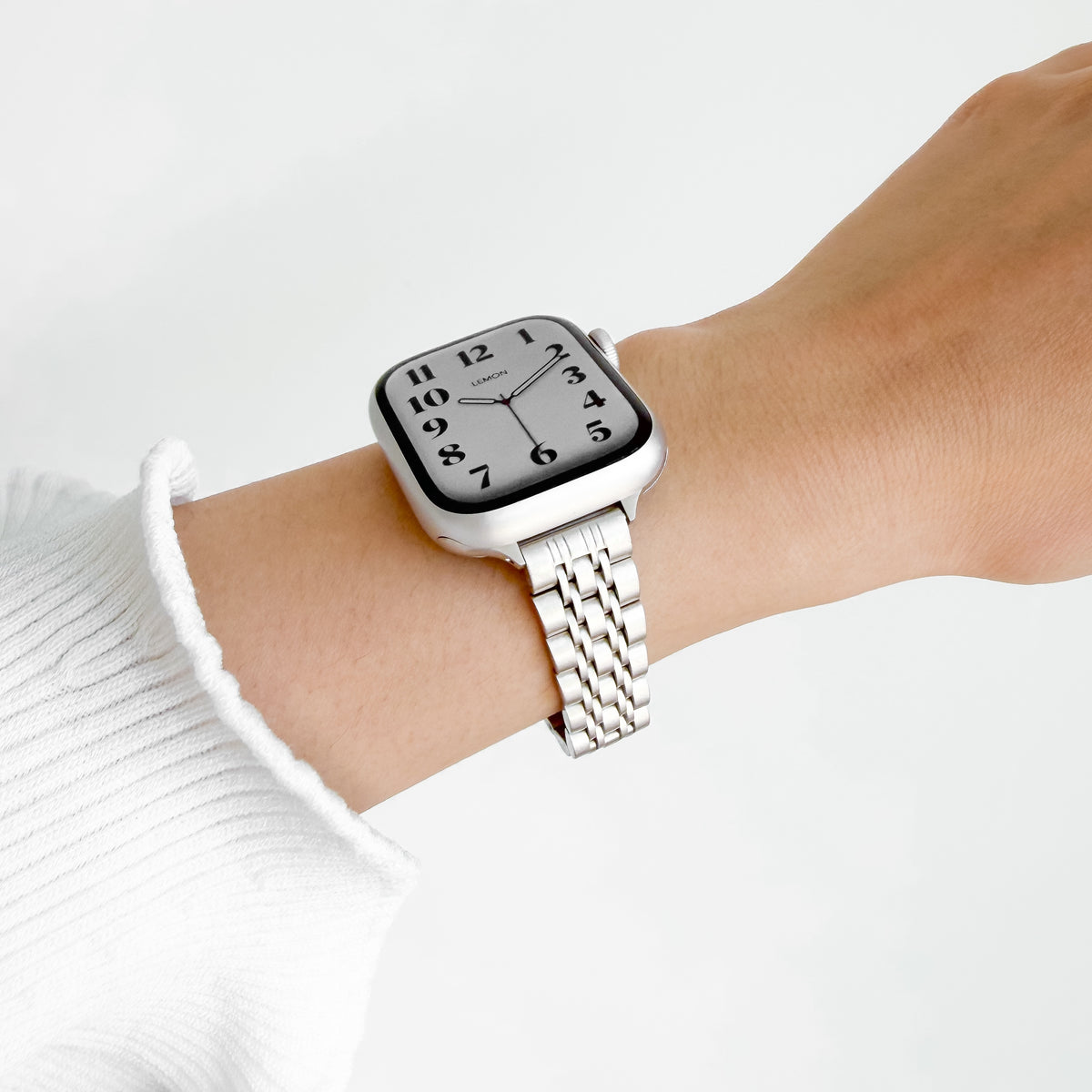 (St-Steel) LEMON Inspiration Apple Watch Strap - Starlight