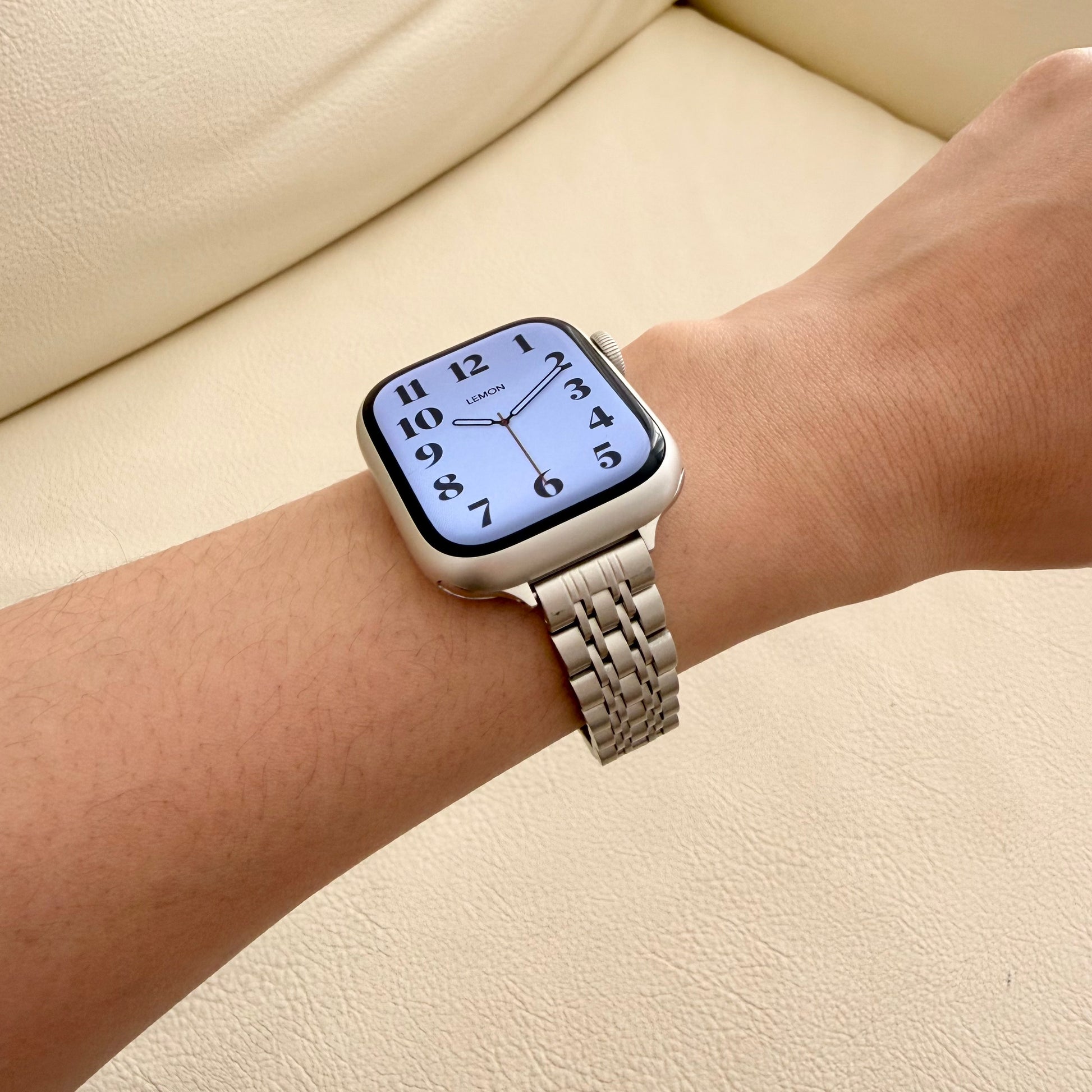 Steel_LEMONInspirationAppleWatchStrap-Starlight3 2