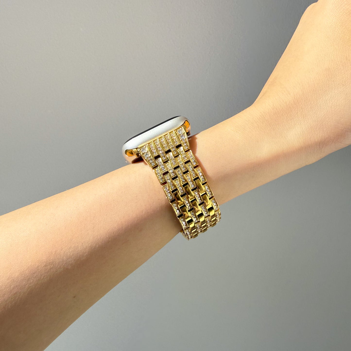 (St-Steel) Paradise Apple Watch Bracelet - Gold 3