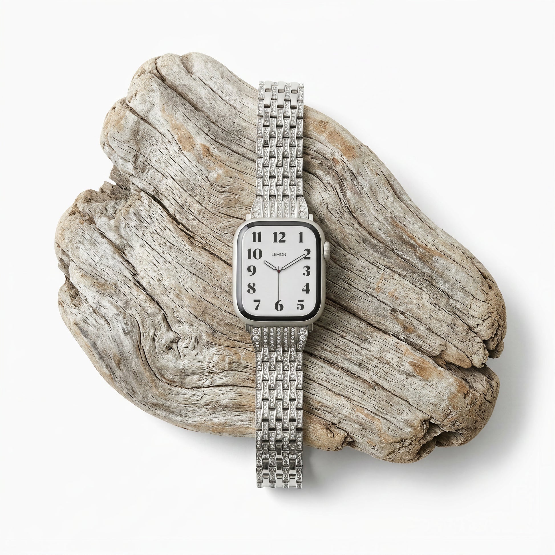 (St-Steel) Paradise Apple Watch Bracelet - Silver 121