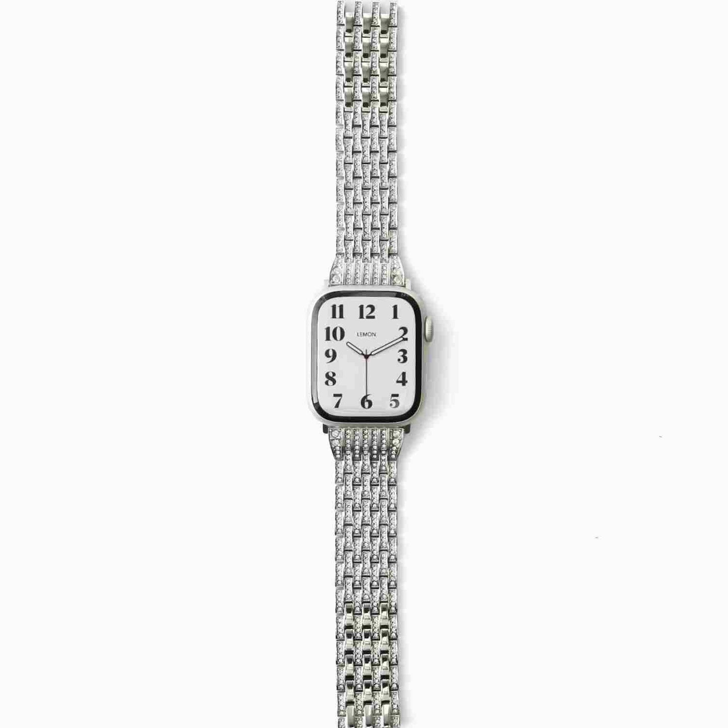 (St-Steel) Paradise Apple Watch Bracelet - Silver