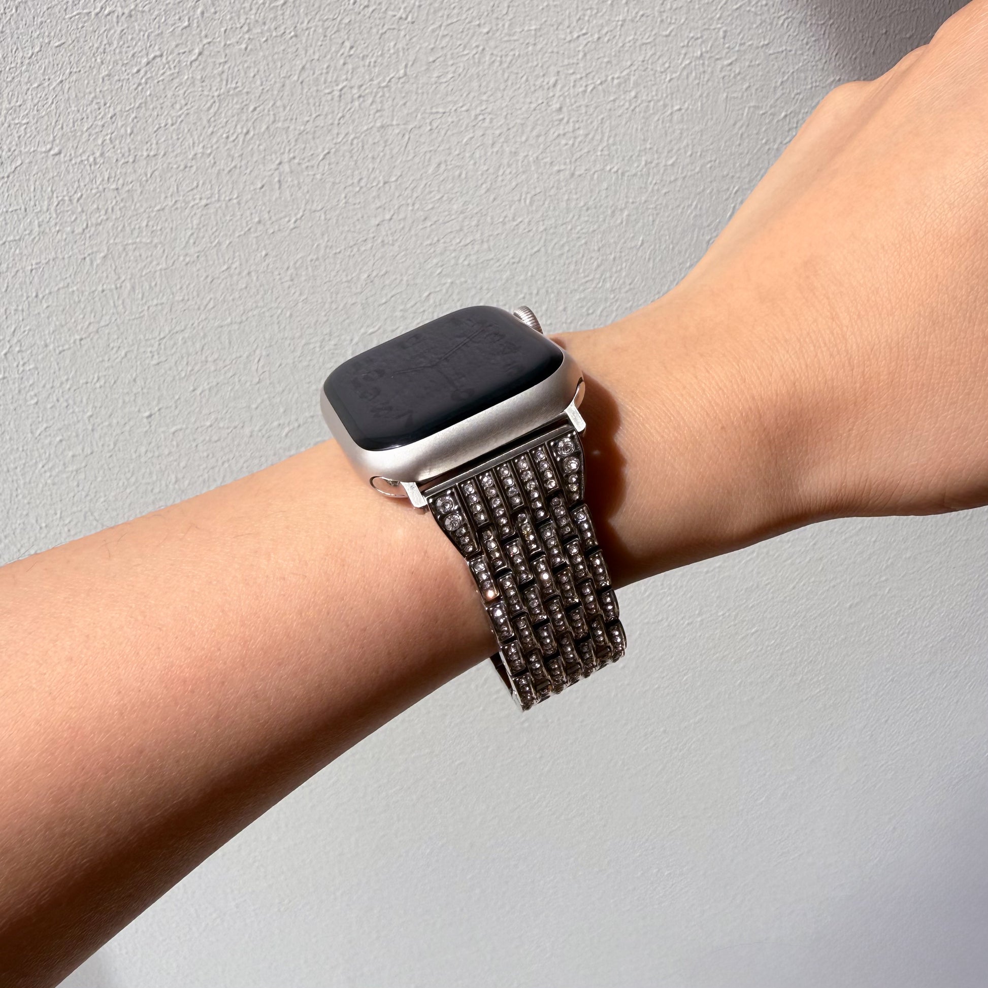 (St-Steel) Paradise Apple Watch Bracelet - Silver 2