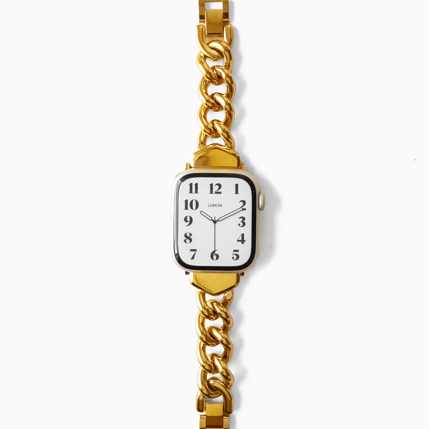 (St-Steel) Slim Timeless Apple Watch Bracelet - Gold 22