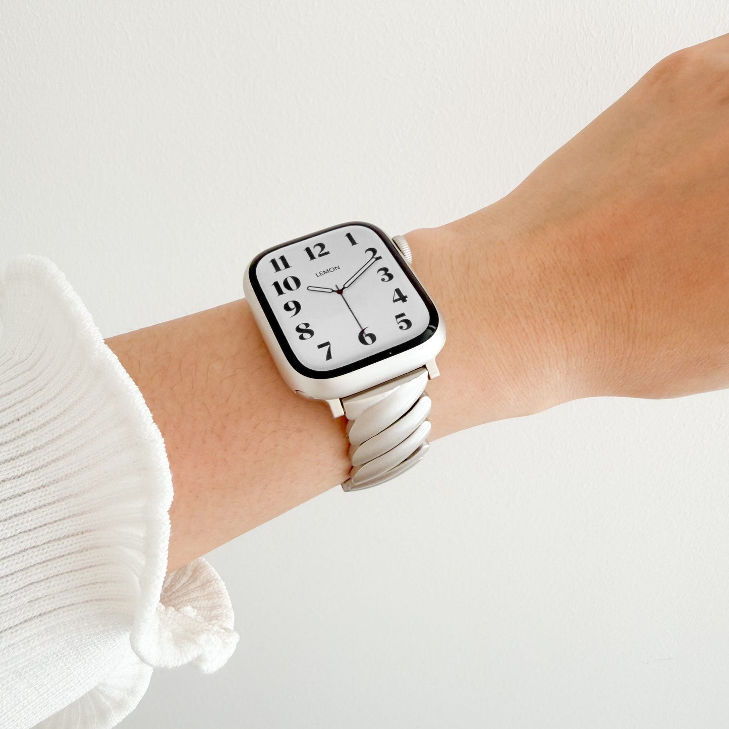 (St-Steel) Twist Glam Apple Watch Bracelet - Starlight