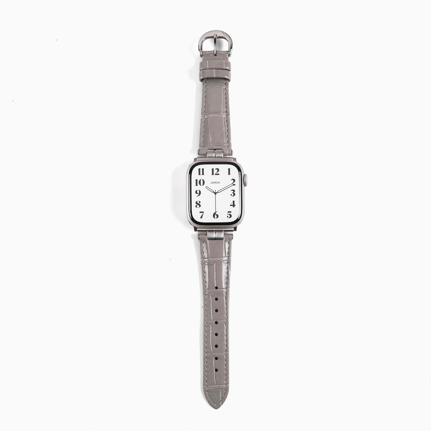 Urban Leather Apple Watch Strap - Grey